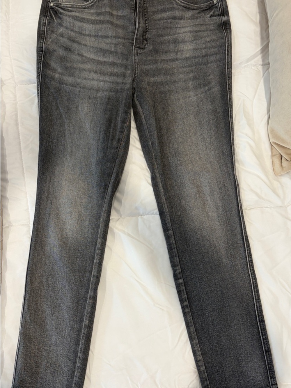 Judy Blue Charcoal Grey Skinny Jeans